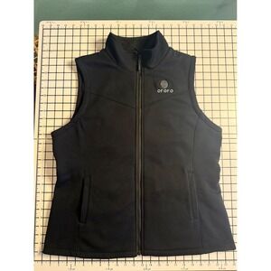 Ororo Womens Heated Vest Black Softshell Fleece Lined with Battery Size Large